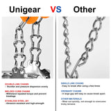 1 x RAW Customer Returns Unigear crampons for mountain boots, shoe claws, ice spikes, snow chains, ice cleats and spikes for climbing mountaineering trekking high altitude winter outdoor - RRP €21.99