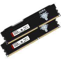 1 x RAW Customer Returns DDR3 16GB Kit 8GBx2 Desktop RAM 1866MHz PC3-14900 UDIMM Non-ECC Unbuffered 1.5V 2Rx8 Dual Rank 240 Pin CL13 PC Computer Memory Upgrade Module RAM Kit Black  - RRP €29.23