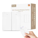 1 x RAW Customer Returns MOES ZigBee Scene wireless switch, wireless push button switch no battery, requires MOES ZigBee Hub - RRP €30.23