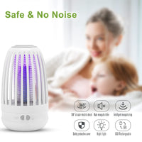 40 x RAW Customer Returns GBARAN Mosquito Killer Lamp, Electric Insect Killer with Night Light 2 in 1, Powerful Pest Control Traps for Indoor and Outdoor Use - RRP €1209.2