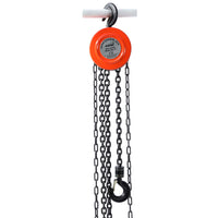 1 x RAW Customer Returns KATSU chain hoist 1000kg 3m lifting height, robust hooks with safety bar, chain block, garage car engine heavy-duty lifting tool 181741 - RRP €48.02