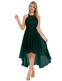 1 x RAW Customer Returns Wedtrend Cocktail Dress Dark Green Festive Short Evening Dress Halterneck Elegant Wedding Dress WT0204 DarkGreen M - RRP €50.92