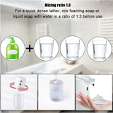 1 x RAW Customer Returns Foreverup Automatic Soap Dispenser, Rechargeable Electric Soap Dispenser, IPX5 Waterproof Soap Dispenser Automatic Foam Wall Mounted with Sensor Touchless for Kitchen Bathroom 400ml  - RRP €18.35