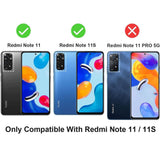 20 x Brand New Esakycn Cover for Redmi Note 11S Note 11 4G, 2 Tempered Protective Film 2 Camera Film, Magnetic Ring Support Silicone Case Covers for Redmi Note 11S 6.43 , purple - RRP €408.0