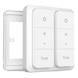 1 x RAW Customer Returns IYOKI Pro Hue Cover for Philips Hue Switch V2, Switch Cover for Hue Dimmer Switch V2, 2 compartments 1 pack  - RRP €10.95