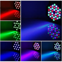 1 x RAW Customer Returns HOLDLAMP 8 pieces 36 LED par spotlight stage light, RGB LED par spotlight party lights with remote control DMX512 disco light for bar DJ show disco birthday Halloween Christmas - RRP €196.99