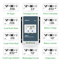 1 x RAW Customer Returns EPEVR MPPT Solar Charge Controller Tracer A Series 10A 20A 30A 40A with 12V 24V DC Automatic System Voltage Identification 30A MT50  - RRP €151.98