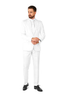 1 x RAW Customer Returns Suitmeister Party Costumes for Men - Solid Color Suit for Costumes for Carnival, Halloween Parties and Theme Parties - White - Size XL - RRP €44.95