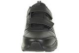 1 x RAW Customer Returns Skechers HANIGER CASSPI, Men s Sneakers, Black Leather Trim, 45 EU - RRP €67.08