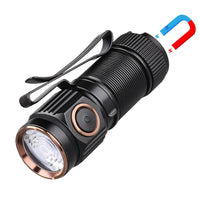 1 x RAW Customer Returns TrustFire MT10 Flashlight, 1000 Lumen Flashlight LED Rechargeable, 155M Range Tactical Flashlights with 5 Light Modes, IP68 Waterproof Flashlight USB C for Camping Hiking Outdoor Emergency - RRP €29.99