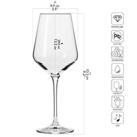 1 x RAW Customer Returns Krosno Large White Wine Glasses Set of 6 390ML Avant-Garde Collection Perfect for home, restaurants and parties Dishwasher safe - RRP €41.95