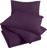 1 x RAW Customer Returns Utopia Bedding Duvet Cover Bed 105 - Microfiber Duvet Cover Set 200x200 cm and 2 Pillowcases 50x75 cm Purple  - RRP €17.12