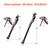 1 x RAW Customer Returns DEWEL bicycle stand for 18 20 inch bicycle stand children height adjustable aluminum alloy middle bracket for mountain bike, racing bike and sports bike etc - RRP €13.99