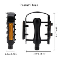 1 x RAW Customer Returns Racing Bike Pedals Bicycle Pedals Mtb Bike Pedals Bike Pedals Bicycle Pedal For Mountain Bike, Racing Bike, City Bike, Exercise Bike - RRP €14.11