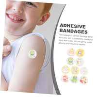 1 x RAW Customer Returns Pack of 120 Stickers Dot Bandages Round Mini Plasters Circle Wound Protection Bandages Wound Dressings Plasters Adhesive Plasters Small Round Stickers Pe-Baby Patches for Children - RRP €13.99