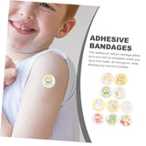 1 x RAW Customer Returns Pack of 120 Stickers Dot Bandages Round Mini Plasters Circle Wound Protection Bandages Wound Dressings Plasters Adhesive Plasters Small Round Stickers Pe-Baby Patches for Children - RRP €13.99