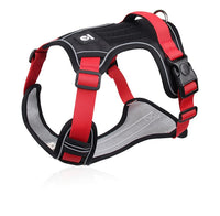 7 x Brand New BT Bear Multipurpose Dog Harness, Oxford No Pull Reflective Safety Adjustable Vest with Handle Easy On and Off for Small Dogs Medium Large Dogs Black, XL  - RRP €142.8