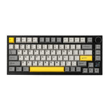 1 x RAW Customer Returns EPOMAKER Ajazz AK820 Pro Gasket Mechanical Keyboard with Cable Bluetooth Wireless, TFT Screen, Illuminated RGB, Sound-Damping Foam for Win Mac PC Grey, Ajazz Gift Switch  - RRP €79.79