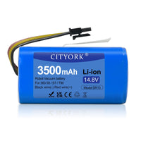 1 x RAW Customer Returns CITYORK 14.8V 3500mAh Li-ion replacement battery for 360 S5 S7 T90 Sweeper vacuum cleaner - RRP €36.29