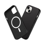 1 x RAW Customer Returns RhinoShield Case compatible with iPhone 14 13 SolidSuit - MagSafe compatible - shock-absorbing slim protective case with premium finish - 3.5 meter drop protection - classic black - RRP €33.25