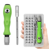 23 x Brand New Screwdriver Sets Uktunu 32 in 1 Magnetic Precision Torx Bit Screwdriver Set with Flexible Shaft Bits Tool Set for Cell Phone, Smartphone, Game Console, Tablet, PC, Glasses, Watch - RRP €229.77