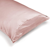 1 x RAW Customer Returns OFFTOPIC 100 Silk Pillowcase Anti-Frizz and Anti-Wrinkle, 22 Momme Silk Pillowcases Certified OekoTex Antibacterial, Pillow Covers Bed Perfect Gift Idea, Zip-Free Closure 50x75 Pink - RRP €73.61