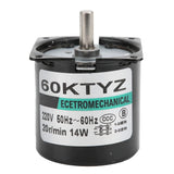 1 x RAW Customer Returns XD-60KTYZ 14W Gear Motor Micro Conditional Access Module DIY Generator Accessories Permanent Magnet Reduction Motor for Micro Machinery 220V-20rpm min  - RRP €23.24