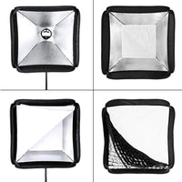 1 x RAW Customer Returns Godox Softbox Soft Light Modifier Box with Grid 80 x 80 cm with S2 Type Flash Bracket, Bowens Mount for Studio Flash, Speedlight, Photography, GODOX V1 V860 TT685 TT600 AD200 AD300 - RRP €71.9