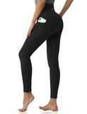 1 x RAW Customer Returns Desol women s yoga trousers with 3 pockets, high waist sports leggings, long yoga pants, opaque yoga tights, fitness trousers - RRP €25.99