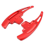 1 x RAW Customer Returns Tbest Steering Wheel Shift Paddles, Aluminum Steering Wheel Shift Paddle Extensions Replacement for ABERM Class Red  - RRP €25.99