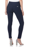 1 x RAW Customer Returns Rekucci women s trousers, comfortable to wear, modern stretch trousers, skinny cut with tummy control insert 44 short, navy  - RRP €47.9