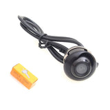 1 x RAW Customer Returns Cocar Car Hole Drilling Rear View Camera 22.5mm Backup Camera Cam Screws Bumper Mounting Fit Universal Parking Support Grid Lines - RRP €22.27