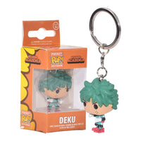 78 x Brand New MINGZUO My Hero Deku Academia Horikoshi Manga Pocket Keychain - RRP €1100.58