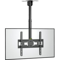 1 x RAW Customer Returns BONTEC TV Ceiling Mount, Adjustable Tilting TV Ceiling Mount for Most 26-55 Inch TVs, Full Motion TV Bracket, Supports up to 45kg, Max. VESA 400x400mm - RRP €49.61