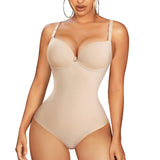 1 x RAW Customer Returns Bingrong Body Shaper Women s Tummy Control Shapewear Corset Body Strong Shaping Figure-Shaping Body Waist Shaper Fajas Colombianas Shaping Bodysuit Skin Color, L  - RRP €26.59