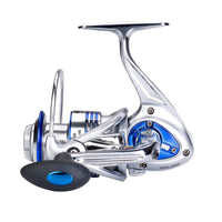 1 x RAW Customer Returns Diwa Spinning Fishing Reels for Saltwater Freshwater 3000 4000 5000 6000 7000 Spools Ultra Smooth Ultralight Powerful Trout Bass Carp Stainless Steel Ball Bearing Metal Body Ice Fishing Reels 6000  - RRP €38.66