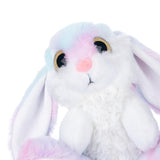 1 x RAW Customer Returns My OLi Cuddly Toy Rabbit 20 cm Plush Rabbit Stuffed Toy Cuddly Toys Floppy Ears Sitting Cuddly Bunny Plush Toys for Girls Children Boys Rainbow - RRP €16.24