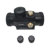 1 x RAW Customer Returns Wallfire Red Green Dot Sight, Tactical Hunting Optics Collimator Sight 1X40RD Fits 11 20mm Rail for Hunting - RRP €36.0