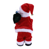 1 x RAW Customer Returns Santa Claus Shaking Hips Santa Claus Doll Movable Santa Claus with Dance Music Christmas Decoration Dancing Santa Claus Ornament Christmas Decorations for Christmas Party - RRP €27.85