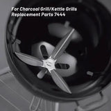 1 x RAW Customer Returns YWNYT 18-1 2 inch One Touch Cleaning System Kit, 2 Set Grills for We-ber Grill 90992 3618 7443 307443 307408 90719 Charcoal Kettle Grills Replacement Part 7444 Kettle One Touch Cleaning Kit, wy23-5.6-2 - RRP €22.99