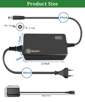 1 x RAW Customer Returns Gonine AC-PW20 Power Supply Adapter with LCD Display NP-FW50 DC Coupler Kit for Sony Alpha A6000 A6100 A6300 A6400 A6500 A5100 A7 A7II A7RII A7S A7SII ZV-E10 RX10II III IV NEX3 5 6 7 Cameras - RRP €28.99