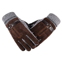 50 x Brand New YULOONG Men s Gloves Winter Touchscreen Texting Driving Thick Suede Leather Gloves Fleece Lining Brown - RRP €579.5