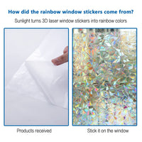 44 x RAW Customer Returns Window film self-adhesive opaque privacy film without adhesive decorative film window 3D window film privacy glass film static adhesive UV protection 44.5x200cm  - RRP €309.76