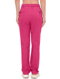 1 x Brand New Mapamyumco Women s Trousers Stretch Outdoor Hiking Trousers Cotton Soft Jogger Drawstring Zip Pockets Jogging Bottoms Trekking Hoend and Lightweight Rose Red XS - RRP €33.26