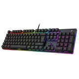 1 x RAW Customer Returns Black Shark Mechanical Gaming Keyboard RGB Lighting, QWERTZ German Layout, Blue Switches, Anti-Ghosting 105 Keys, Metal Plate, Fully Programmable Gaming Keyboard, for PC Gamers - RRP €60.49