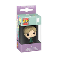 11 x Brand New Funko Pop Keychain BTS - Dynamite - V - Mini Collectible Vinyl Figure Novelty Keyring - Stocking Fillers - Gift Idea - Official Merchandising - Music Fans - Minifigure - RRP €84.59