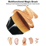 50 x Brand New Foundation Brush, Petal Shape Foundation Brush, Magic Foundation Brush, For Blending Liquid, Cream or Powder Cosmetics Flawless, Bright Black 1pc  - RRP €344.0