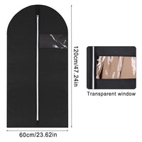 18 x Brand New Garment covers, 2pcs garment protection cover, 120 x 60 cm garment bag suit, garment bags moth-proof, garment bags with zipper, long garment bag for dresses, shirts, suits jackets, travel, storage - RRP €181.26