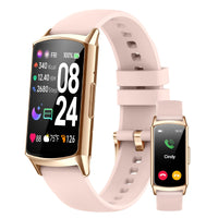 1 x RAW Customer Returns Smartwatch for women and men, fitness watch tracker with phone function, 124 sports modes, notification, IP68 waterproof, blood pressure measurement, SpO2 heart rate, sleep monitor, wristwatch 1.58 round - RRP €35.28