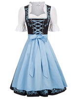 1 x RAW Customer Returns JASAMBAC ladies, dirndl, 3-piece traditional dress for Oktoberfest, carnival - RRP €79.99